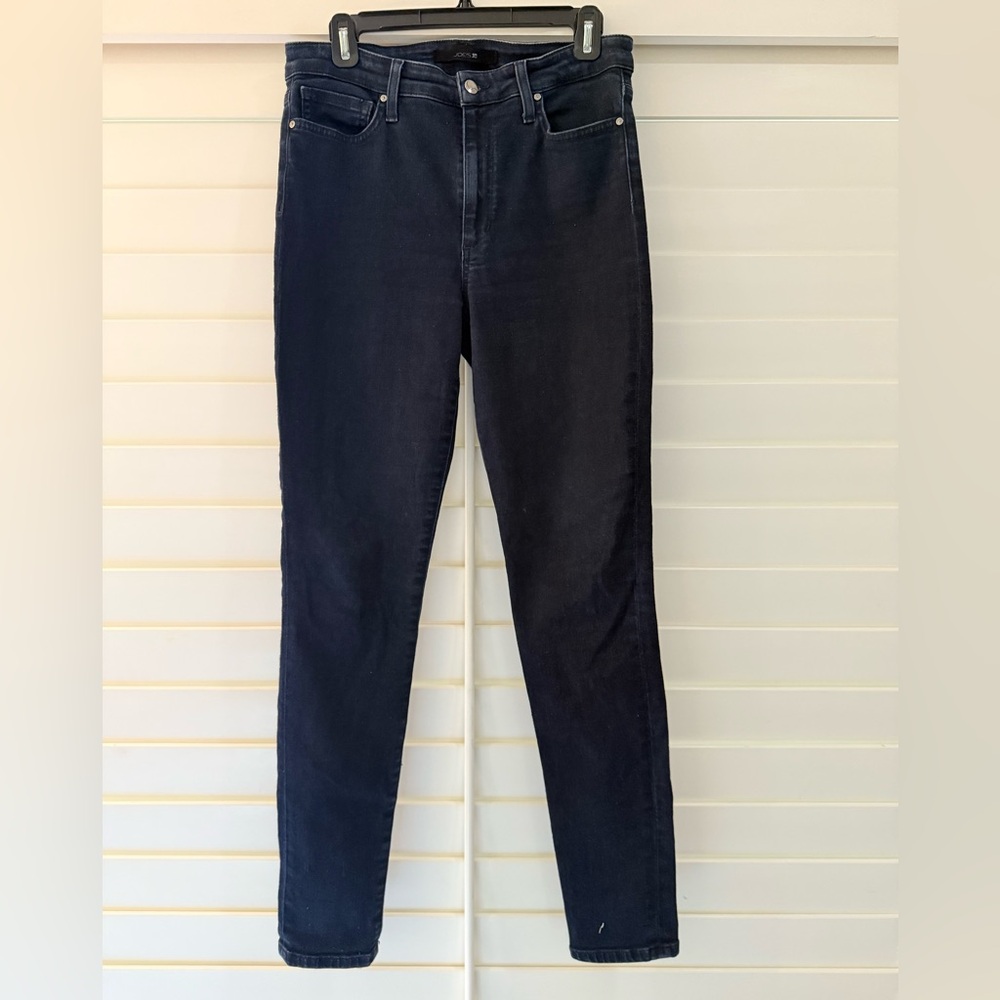 Joe's Jeans Deep Indigo High Rise Skinny Jeans - Picture 2 of 5